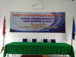 Seminar Proposal Penelitian STT Diakonos